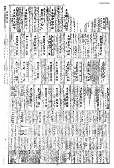 歷史上的今天 臺南新報1921年09月18日日刊第二版 縮圖
