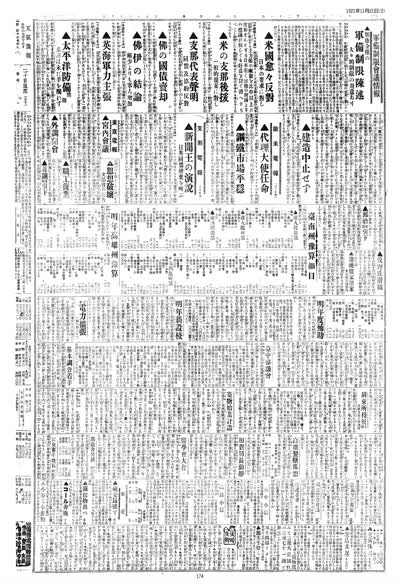 歷史上的今天 臺南新報1921年11月21日日刊第二版 縮圖