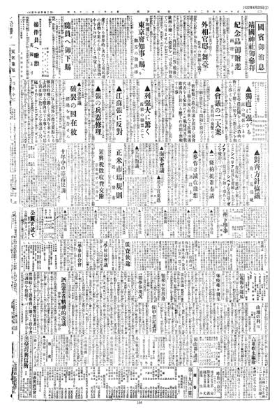 歷史上的今天 臺南新報1922年04月20日日刊第二版 縮圖